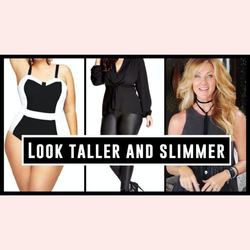 style an outfit to look taller & slimmer