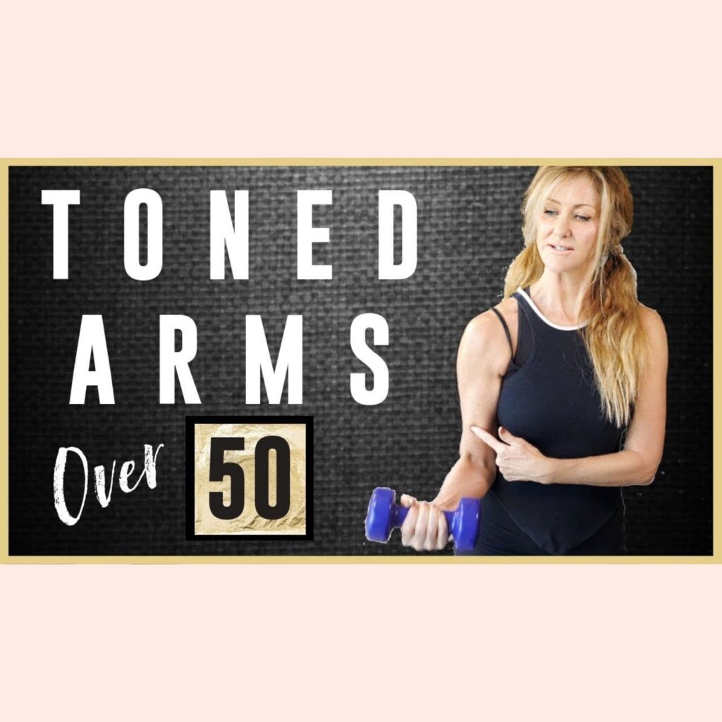 Toned arm workout for women over 50