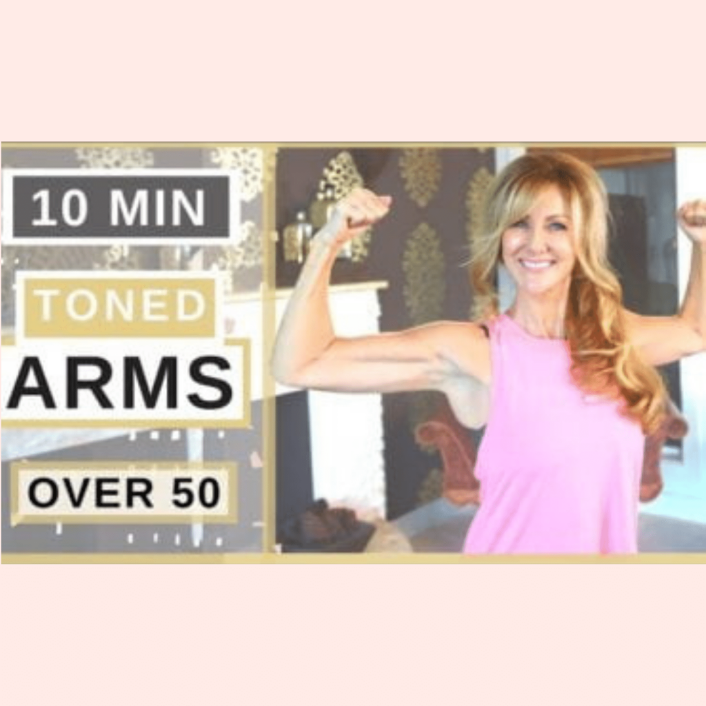 10 Minute Toned Arm Workout For Women Over 50 No Equipment