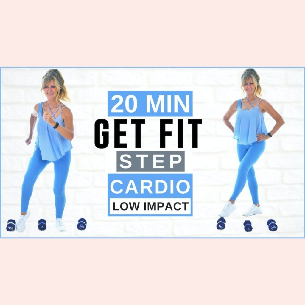 20 Minute GET FIT CARDIO Workout For Women | Low Impact High Intensity