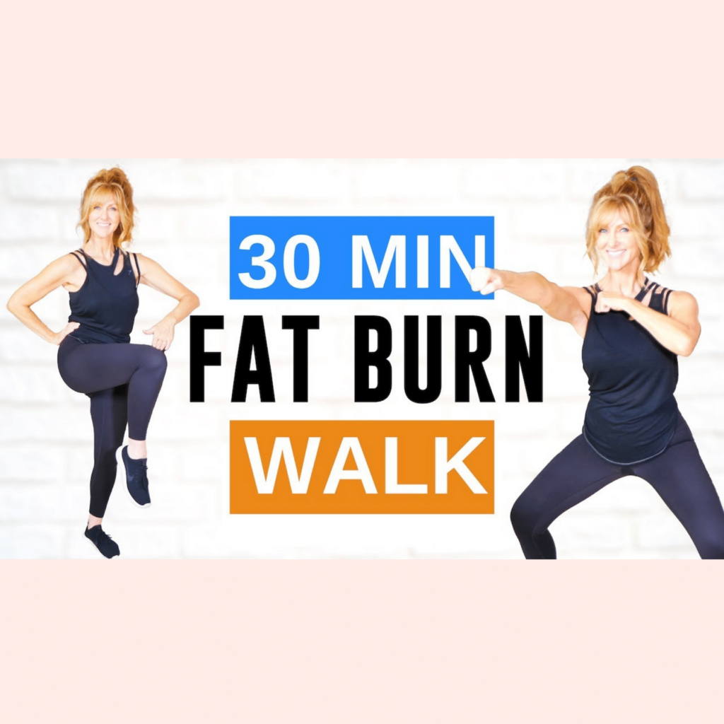 30 Minute FAT BURNING CARDIO Indoor Walking Workout Low Impact!