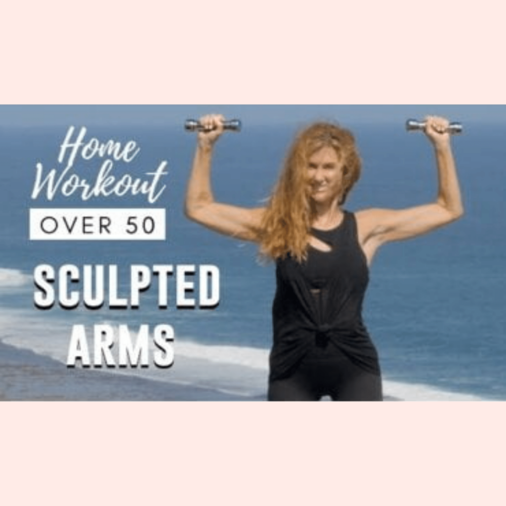 7 Minute Sculpted Arm Workout For Women Over 50!