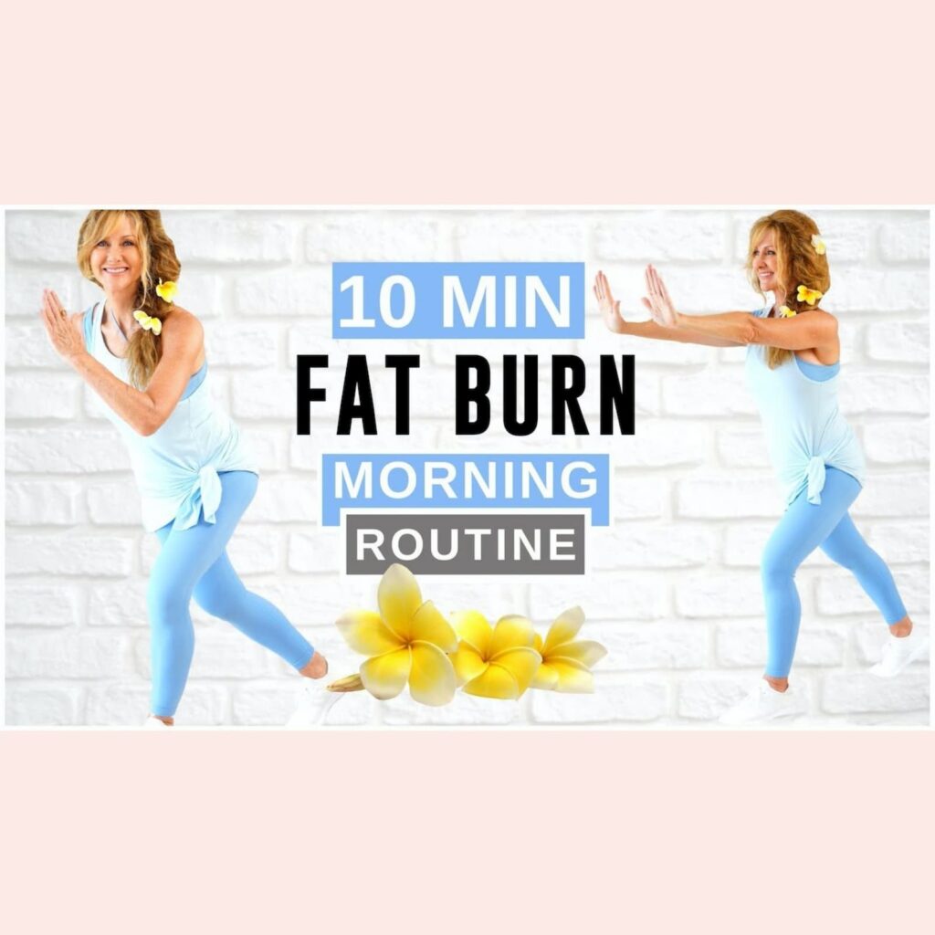 10 Minute Fat Burning Morning Routine | Low Impact Cardio!