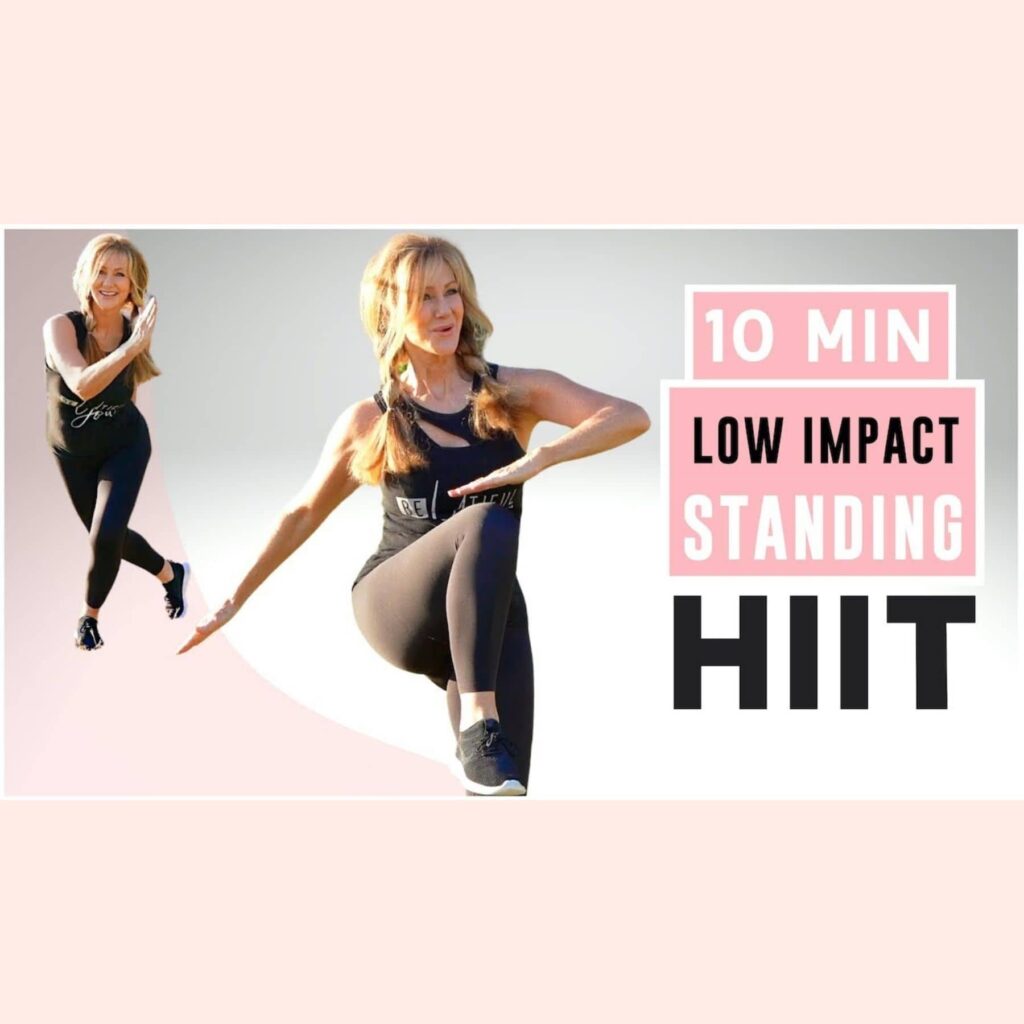 10 Minute FAT BURNING HIIT | High Intensity Low Impact!