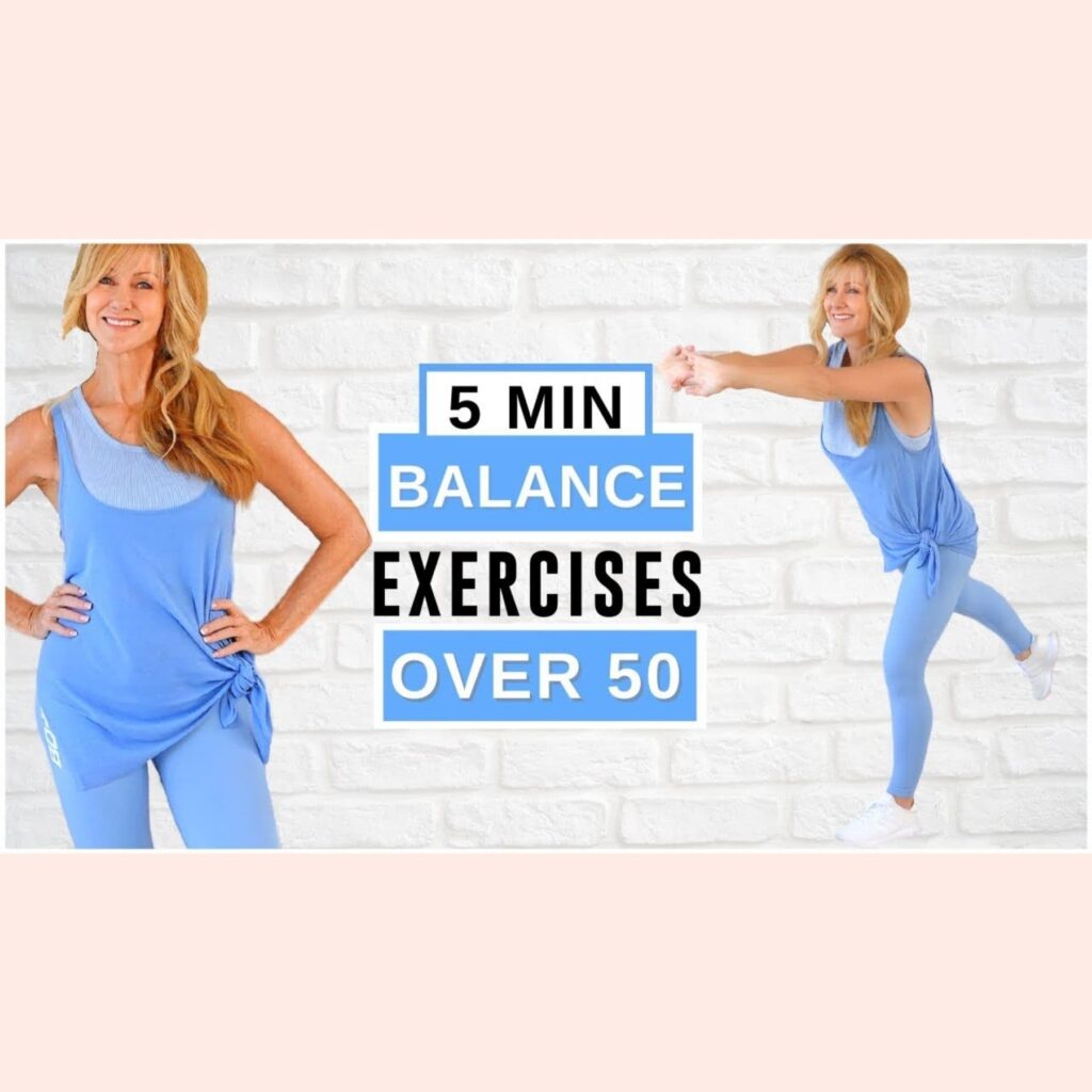 5 Minute Balance Exercises For Women Over 50