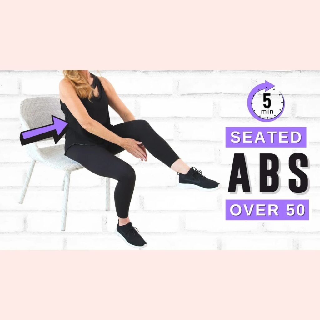 Lose Belly Fat Sitting Down | 5 Minute AB WORKOUT