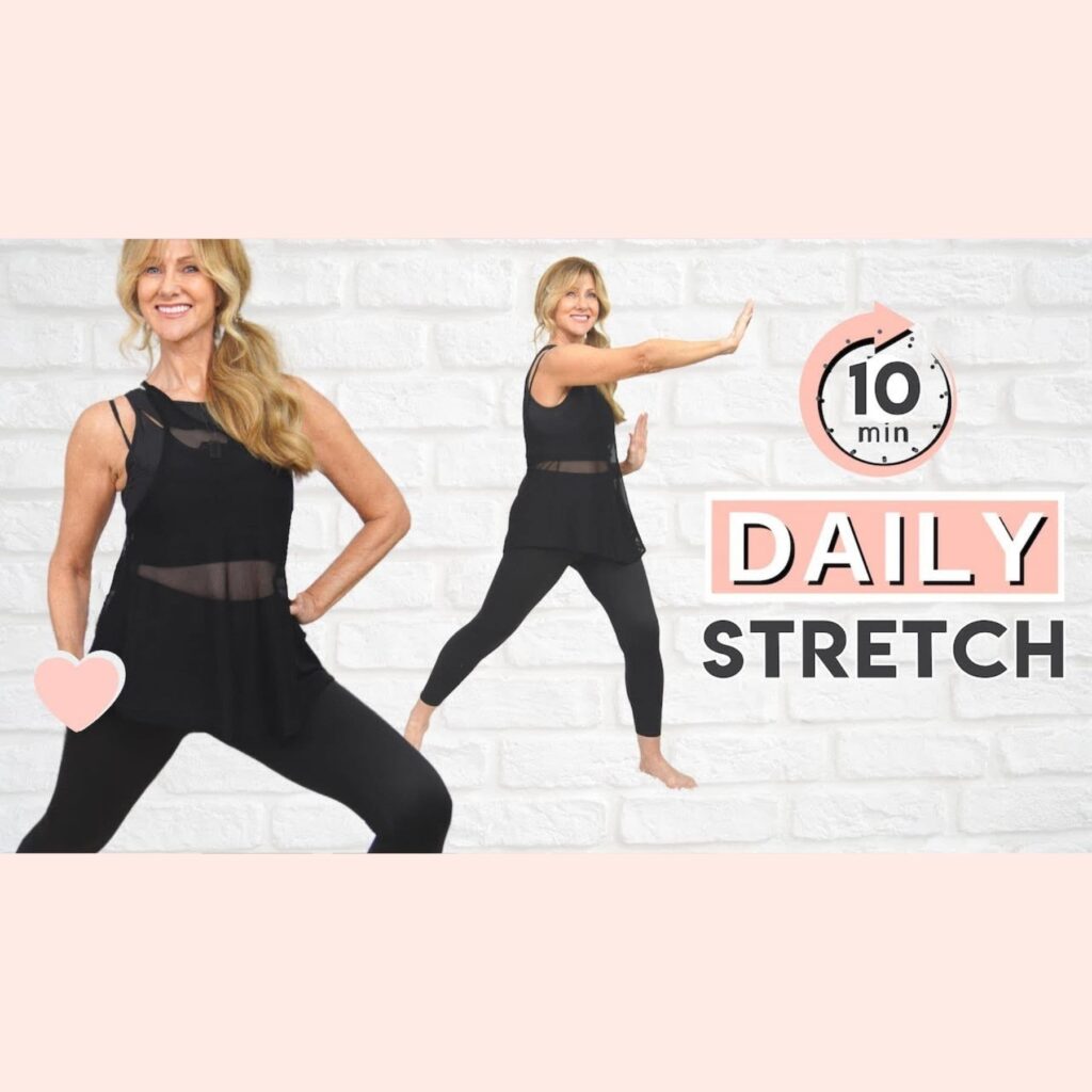 10 Minute Daily Stretching Routine For Women Over 50!