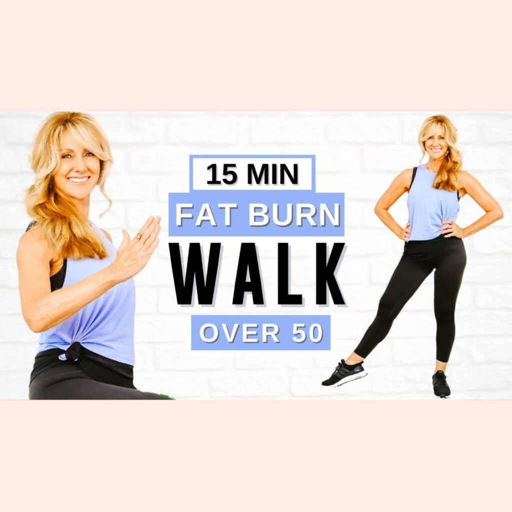 15 Minute FAT BURNING Indoor Walking Workout [Walk At Home]