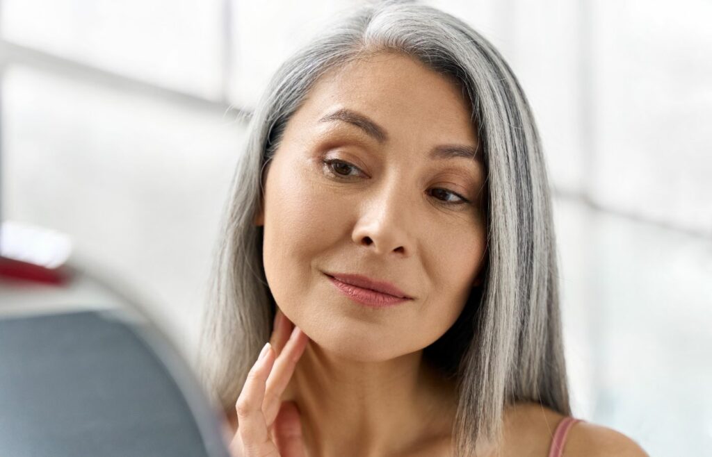 Skin care routine for women over 50