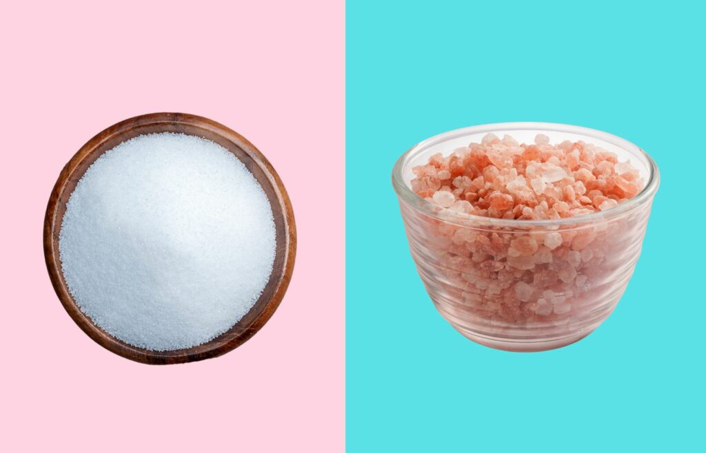 Table Salt vs Celtic Sea Salt  or Himalayan Pink Salt 